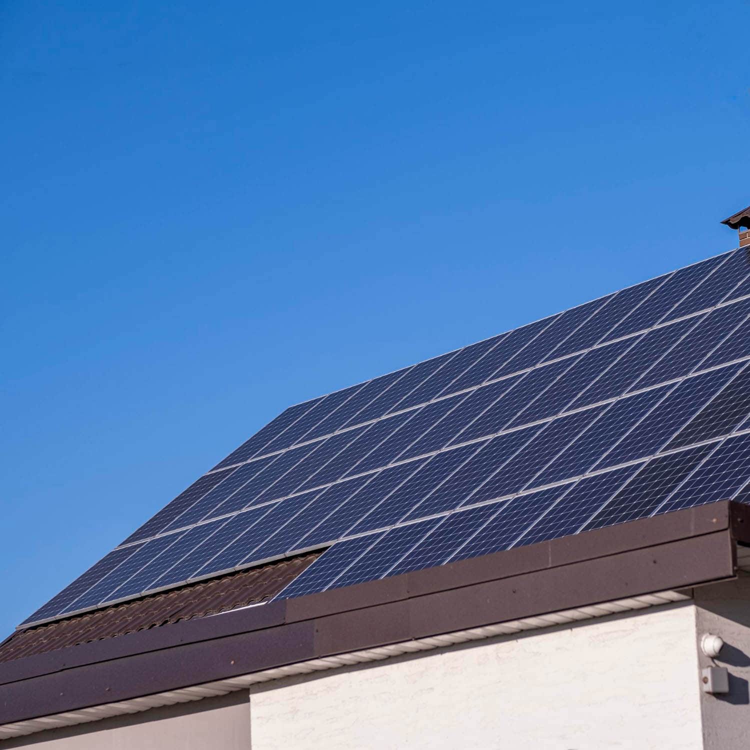 Zonnepanelen op dak